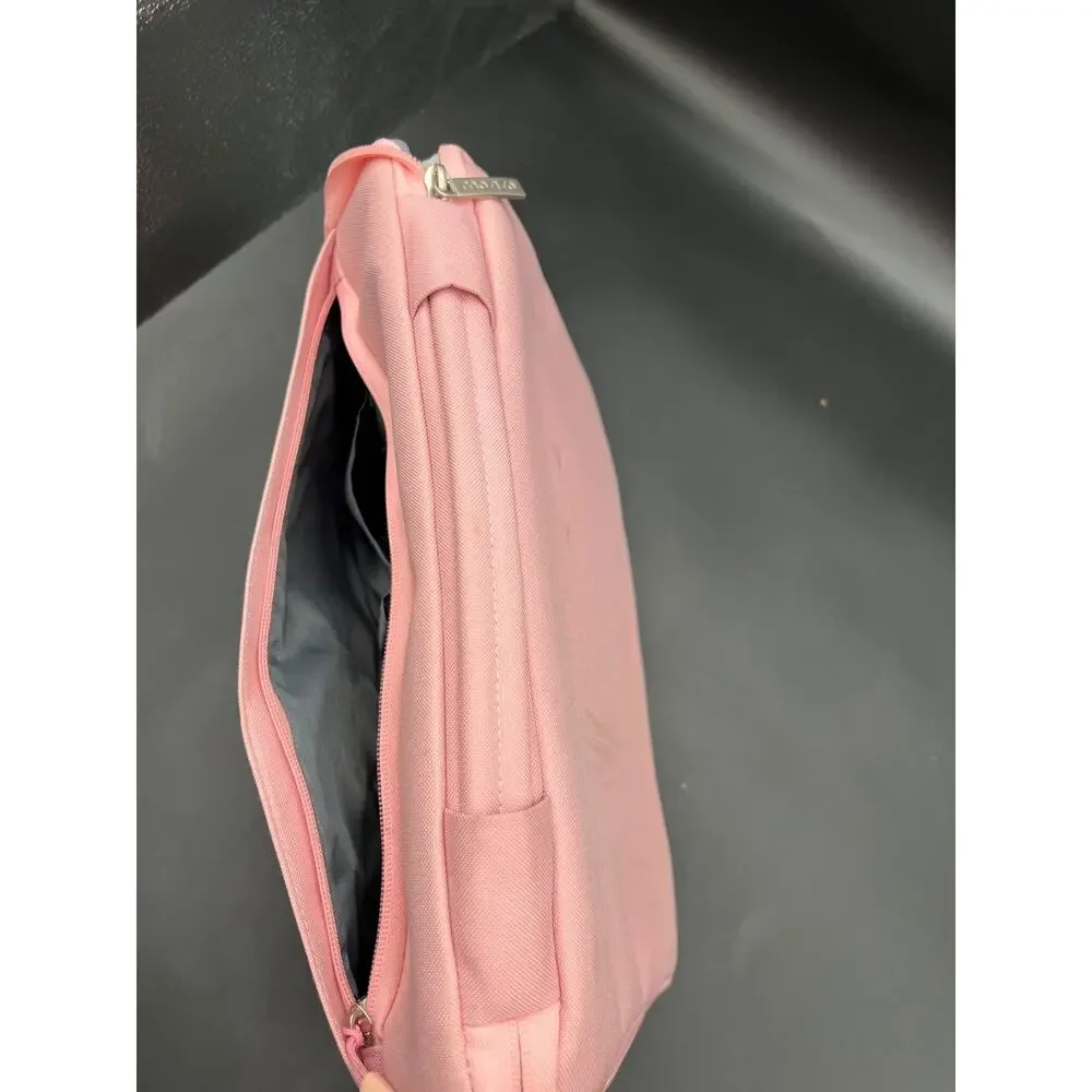 Mosiso Laptop Sleeve Case w/ Handle MacBook Air 13 Pink With Wireless Pink Mouse